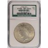 Image 1 : 1922 PEACE DOLLAR NGC UNC (BINION)