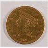 Image 1 : 1839 $5 GOLD LIBERTY (FIRST YEAR OF ISSUE)