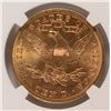 Image 3 : 1895 $10 GOLD LIBERTY NGC MS-63