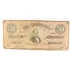 Image 1 : 1864 $50 CONFEDERATE STATES OF AMERICA