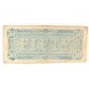 Image 2 : 1864 $50 CONFEDERATE STATES OF AMERICA