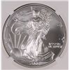 Image 2 : 2003 AMERICAN SILVER EAGLE, NGC MS-69 NICE!