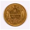Image 2 : 1854 TYPE-2 $1.00 GOLD INDIAN HEAD PRINCESS, AU-55+
