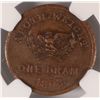Image 3 : 1863 CIVIL WAR TOKEN "JOHN P GRUBER" NGC MS 63 BN