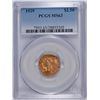Image 1 : 1929 $2.50 GOLD INDIAN PCGS MS-63