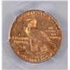 Image 3 : 1929 $2.50 GOLD INDIAN PCGS MS-63