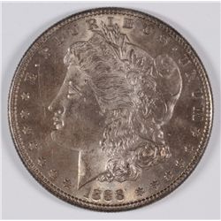 1888-S MORGAN DOLLAR AU/BU CLOSE TO BU