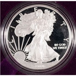 2010 PROOF SILVER EAGLE INNER BOX ONLY
