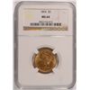 Image 1 : 1894 $5 GOLD LIBERTY NGC MS-64