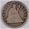 Image 1 : 1877-CC SEATED QUARTER G/VG