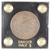 Image 1 : 1914 BARBER HALF DOLLAR AU-58 (NICE ORGINAL)