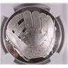 Image 2 : 2014 BASEBALL HALL OF FAME SILVER DOLLAR, NGC PROOF-70 EARLY RELEASE!!  WOW!!