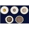Image 1 : SPANISH COINS TYPE SET: 1799 GOLD 1 ESCUDO, 1780 & 1817 1 REALES,1817 2 REALES &