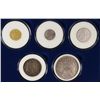 Image 2 : SPANISH COINS TYPE SET: 1799 GOLD 1 ESCUDO, 1780 & 1817 1 REALES,1817 2 REALES &
