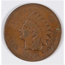 1868 INDIAN HEAD CENT, VG