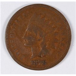 1878 INDIAN HEAD CENT, VG