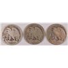 Image 2 : DEALER LOT: ( 3 ) 1921 WALKING LIBERTY HALF DOLLARS, CIRCULATED