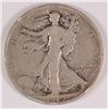Image 1 : 1919 WALKING LIBERTY HALF DOLLAR,  SOLID FINE, SCARCE!