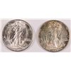 Image 1 : WALKING LIBERTY HALF DOLLARS: 1941 SOLID MS-65, 1943-D MS-64+