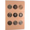 Image 6 : COMPLETE 32 PIECE SET OF EISENHOWER DOLLARS, Pf/BU  1971-1978 IN DANSCO ALBUM