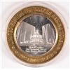 Image 2 : COLLECTABLE LAS VEGAS SILVER CASINO TOKEN