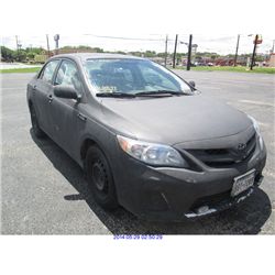 2011 - TOYOTA COROLLA