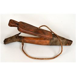 Northwest Coast Figural Halibut Hook 10" L.  Good Condition