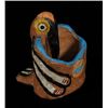 Image 2 : Emily Carr Raven Design Pottery Bowl Signed Klee Wyck 2 1/8" W. 2 3/8" H.  Good Condition with Minor