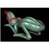 Image 2 : Gene Brabant Study of a Stylized Haida Frog by Bill Reid 1985  37" L. 15" W. Good Condition
