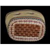 Image 2 : Makah Oval Shaped Basket with Bird and Geometric Design - John Spangler Estate 9" L. 6" W. 5" H.  Go