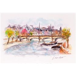 Urbain Huchet "Pont Neuf" W45