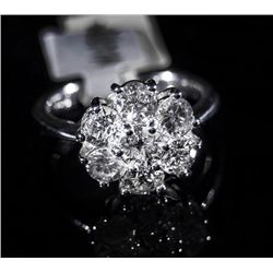 14K WhiteGold 1.98cts Diamond Ring WL4752