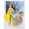 Image 2 : Itzchak Tarkay "Afternoon Reading #3" W902