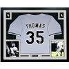Image 1 : Frank Thomas Signed Framed Memorabilia W752