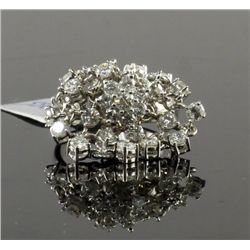 18kt WhiteGold 1.67ctw?Diamond Ring?W5755