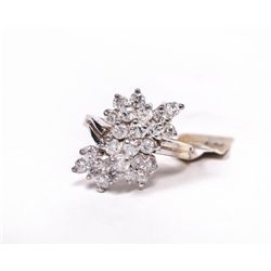 14KT Yellow Gold 1.50ctw Diamond Ring K22E19