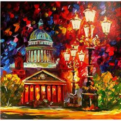 L. Afremov "Twinkling of the Night St. Petersburg" W225