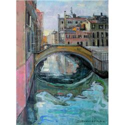 ALEX ZWARENSTEIN "VENICE AT DUSK" J3750