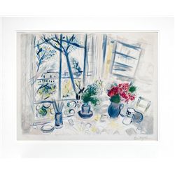Marc Chagall "Fleurs du Parc" W201