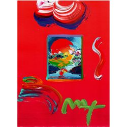 Peter Max "Without Boarders 2010 Ver I #41" W2259