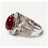 Image 3 : 6.41ct Ruby&Sapphire Silver Ring W607