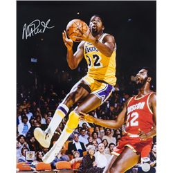Magic Johnson Autographed Photo W225