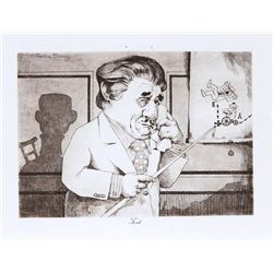 Charles Bragg "Tort" Lithograh W101