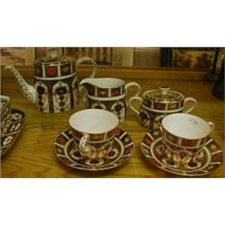 Royal Crown Derby tea set, (1128 pattern) £70-90