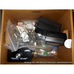 BOX: MISCELLANEOUS ELECTRONICS & CONNECTORS (print sequence:) 58047