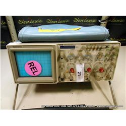 TEKTRONIX 2236 100 MHZ OSCILLOSCOPE, COUNTER TIMER MULTIMETER (print sequence:) 58015
