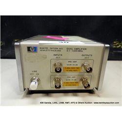 HP 8447D DUAL AMPLIFIER WITH OPTION 007 (print sequence:) 58016