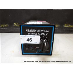 EPI MBE HEATED VIEWPORT POWER SUPPLY