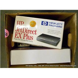 BOX: ASSORTED ELECTRONIC COMPONENTS (print sequence:) 58082