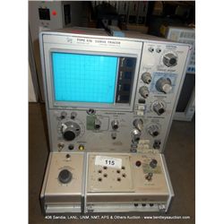 TEKTRONIX 576 CURVE TRACER (print sequence:) 57938